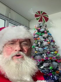 Poster for Holiday video from Canadian Santa Claus