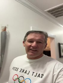 Poster for Gift video from Dan Jansen