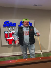 Poster for Holiday video from Sea Isle Spiked Iced Tea Guy