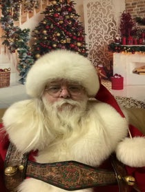 Poster for Holiday video from Santa Claus
