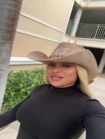 Poster for Holiday video from Blac Chyna