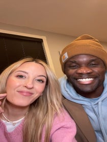 Poster for Holiday video from Chelsea & Kwame