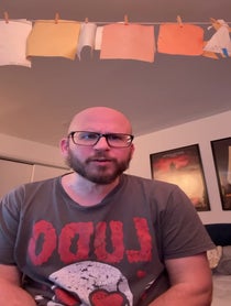 Poster for Birthday video from Andrew Volpe