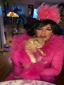 Poster for Birthday video from Olive Another