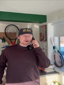 Poster for Birthday video from Tennis Coach Conor Casey