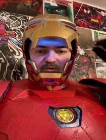 Poster for Birthday video from Iron Man-Tony Stark: Avengers Cosplay