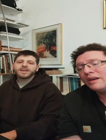 Poster for Birthday video from Two Jews
