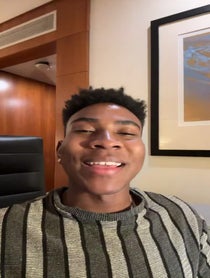 Poster for Birthday video from Kahlil Greene