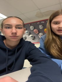 Poster for Pep Talk video from Rachel & Kenzie