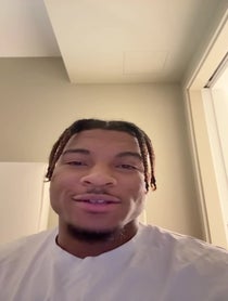 Poster for Birthday video from Miles McBride