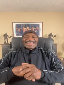 Poster for Birthday video from Lee Haney