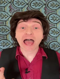 Poster for Pep Talk video from Beatles Impressions