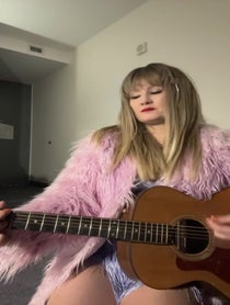 Poster for Birthday video from Taylor Swift Impersonator