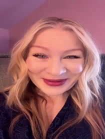 Poster for Birthday video from Samantha Newark