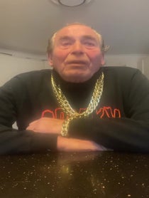 Poster for Birthday video from Bobby George