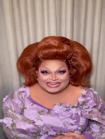 Poster for Birthday video from Ginger Minj
