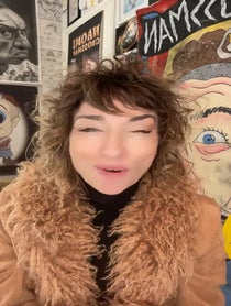Poster for Birthday video from Naomi Grossman