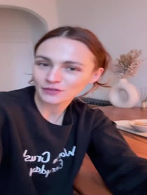 Poster for Birthday video from Sophie Skelton