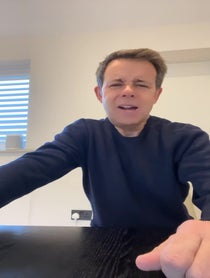 Poster for Birthday video from Pat Sharp
