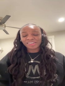 Poster for Birthday video from Michaela Onyenwere
