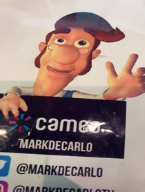 Poster for Birthday video from Mark DeCarlo