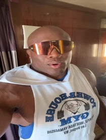 Poster for Birthday video from Bobby Lashley