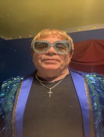 Poster for Birthday video from Jeff “Elton” Burkett