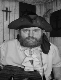 Poster for Birthday video from Beardy The Pirate