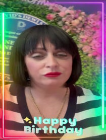 Poster for Birthday video from Knock Off Nessa