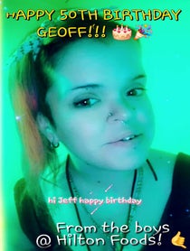 Poster for Birthday video from Lizz - dwarfedrebelxo