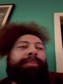 Poster for Valentine's Day video from Reggie Watts
