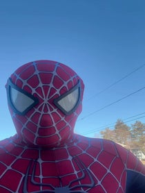 Poster for Birthday video from Spider-Man
