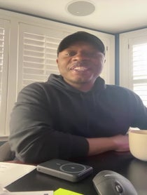 Poster for Pep Talk video from Malcolm Goodwin