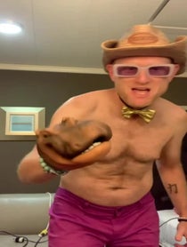 Poster for Birthday video from The Trashy Cowboy