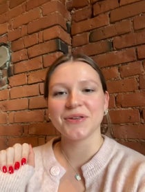 Poster for Birthday video from Mandy's iPhone