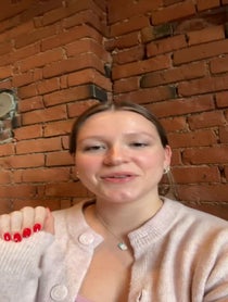 Poster for Birthday video from Mandy's iPhone