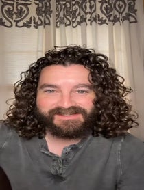 Poster for Valentine's Day video from Cameron Hardin