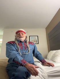 Poster for Birthday video from Willie Nelson Tribute Artist - Terry Johnson