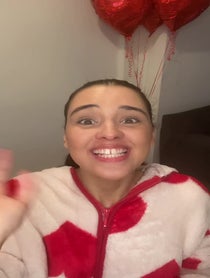 Poster for Valentine's Day video from Paige Martin