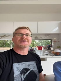 Poster for Birthday video from Kurt Braunohler