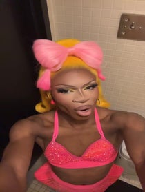 Poster for Birthday video from Luxx Noir London