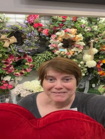 Poster for Valentine's Day video from Angie from The Floor