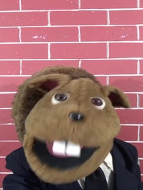 Poster for Valentine's Day video from NB Puppets