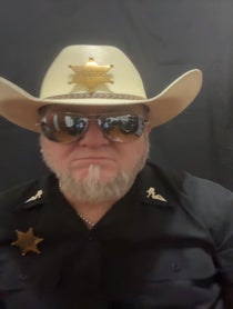 Poster for Birthday video from Sheriff Tubb Tucker