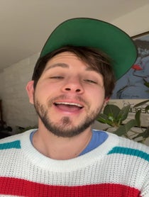 Poster for Valentine's Day video from Alex Blue Davis