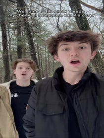 Poster for Valentine's Day video from The Glow