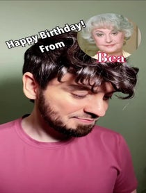Poster for Birthday video from Luke McQuillan