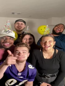 Poster for Birthday video from The Trills
