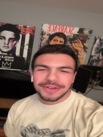 Poster for Valentine's Day video from Lil Dee