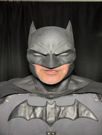 Poster for Valentine's Day video from The Batman of San Antonio
